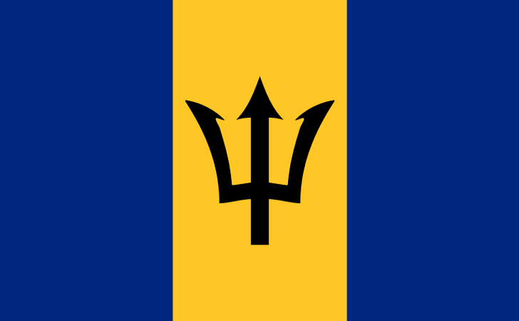 Flag of Barbados 