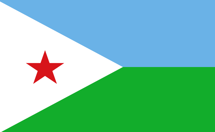 Flag of  Djibouti